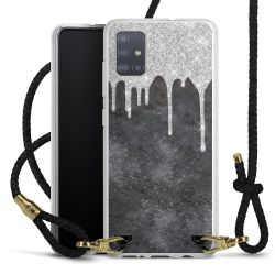 Carry Case Transparent Leather black/gold