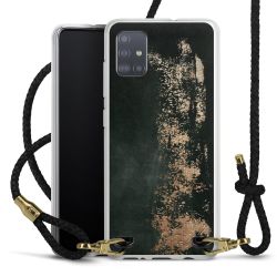 Carry Case Transparent Leather black/gold