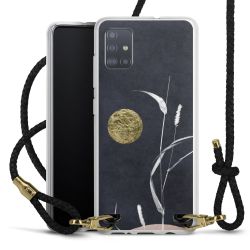 Carry Case Transparent Leather black/gold