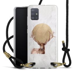 Carry Case Transparent Leather black/gold