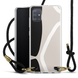 Carry Case Transparent Leather black/gold