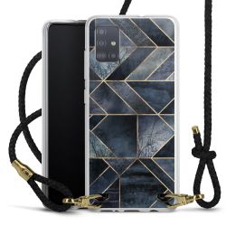 Carry Case Transparent Leather black/gold