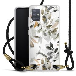 Carry Case Transparent Leather black/gold