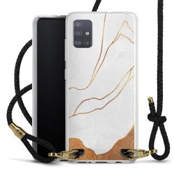 Carry Case Transparent Leather black/gold