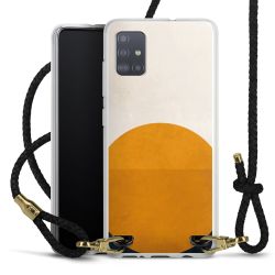 Carry Case Transparent Leather black/gold