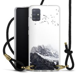 Carry Case Transparent Leather black/gold