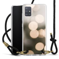 Carry Case Transparent Leather black/gold