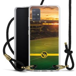 Carry Case Transparent Leather black/gold