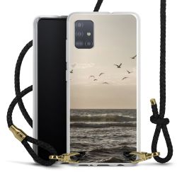 Carry Case Transparent Leather black/gold