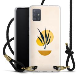 Carry Case Transparent Leather black/gold