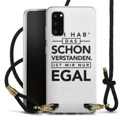 Carry Case Transparent Leder schwarz/gold