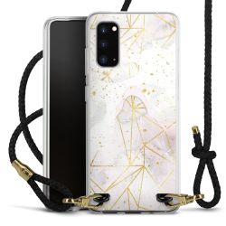 Carry Case Transparent Leather black/gold