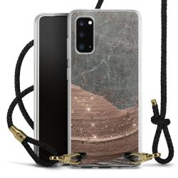 Carry Case Transparent Leather black/gold