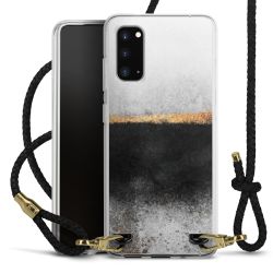 Carry Case Transparent Leather black/gold