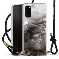 Carry Case Transparent Leather black/gold