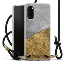 Carry Case Transparent Leather black/gold