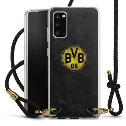 Carry Case Transparent Leather black/gold