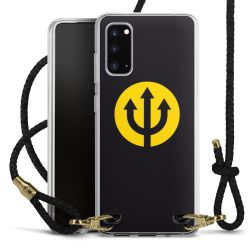 Carry Case Transparent Leather black/gold