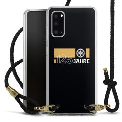 Carry Case Transparent Leder schwarz/gold