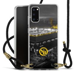 Carry Case Transparent Leather black/gold