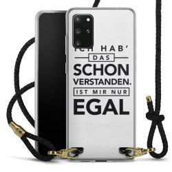 Carry Case Transparent Leder schwarz/gold