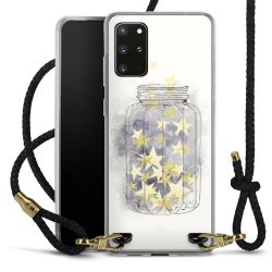 Carry Case Transparent Leather black/gold