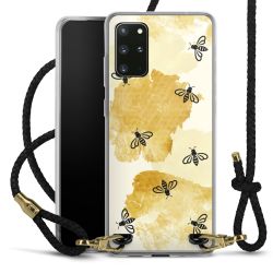 Carry Case Transparent Leather black/gold