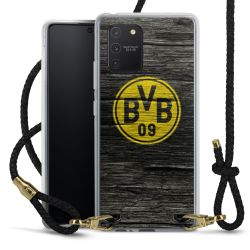 Carry Case Transparent Leather black/gold