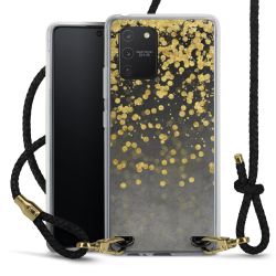 Carry Case Transparent Leather black/gold