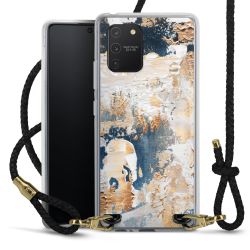 Carry Case Transparent Leather black/gold