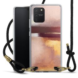 Carry Case Transparent Leather black/gold