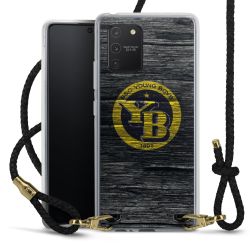 Carry Case Transparent Leather black/gold