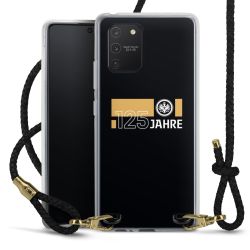 Carry Case Transparent Leder schwarz/gold