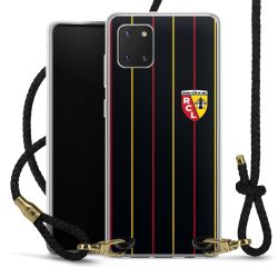 New Carry Case Transparent Leder schwarz/gold