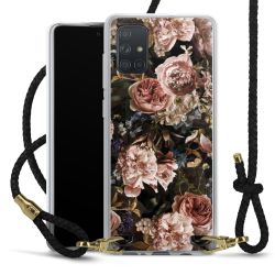 Carry Case Transparent Leather black/gold