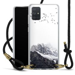 Carry Case Transparent Leather black/gold