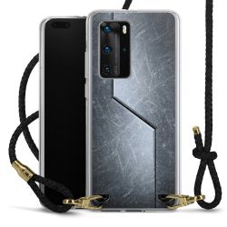 Carry Case Transparent Leather black/gold