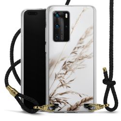 Carry Case Transparent Leather black/gold