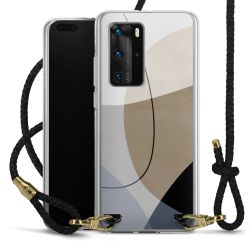 Carry Case Transparent Leather black/gold