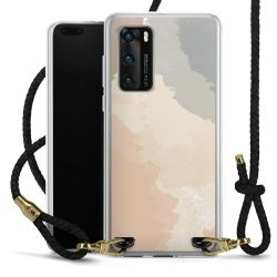 Carry Case Transparent Leather black/gold