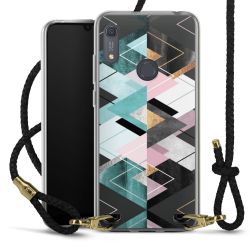 Carry Case Transparent Leather black/gold