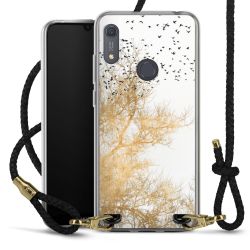 Carry Case Transparent Leather black/gold