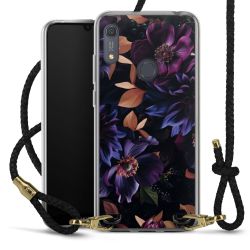 Carry Case Transparent Leather black/gold