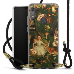 Carry Case Transparent Leather black/gold