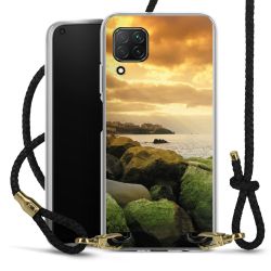 Carry Case Transparent Leather black/gold