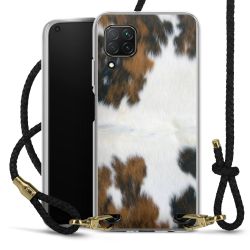 Carry Case Transparent Leather black/gold