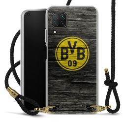 Carry Case Transparent Leather black/gold