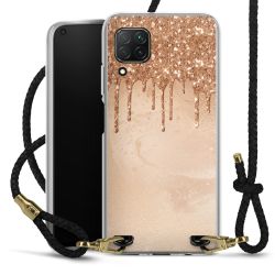 Carry Case Transparent Leather black/gold