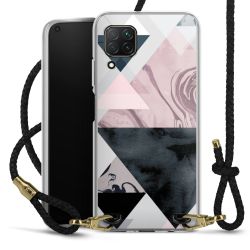 Carry Case Transparent Leather black/gold