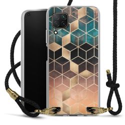 Carry Case Transparent Leather black/gold